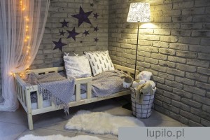 Bett im skandinavischen Stil  160x80 cm (1)
