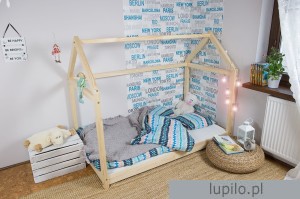 Bett Holzhaus CLASSIC 140x80 cm