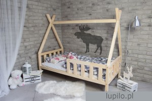 Bett TIPI Haus Kiefernholz 200x80 cm