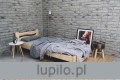 łóżko sosnowe pojedyncze
