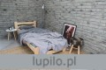 łóżko sosnowe pojedyncze