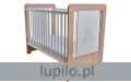 Łóżeczko dziecięce - Pluszowy Miś - dąb królewski - bez szuflady